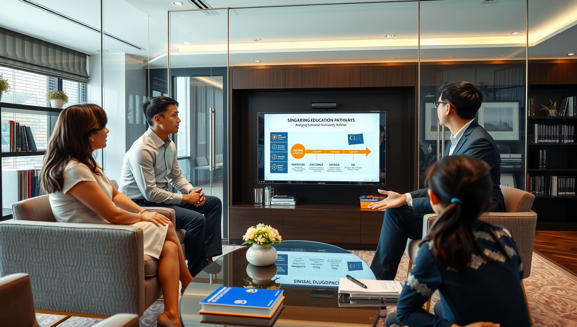 Education advisory consultation office — Straits Scholar Advisory helps Malaysian families with Singapore education planning